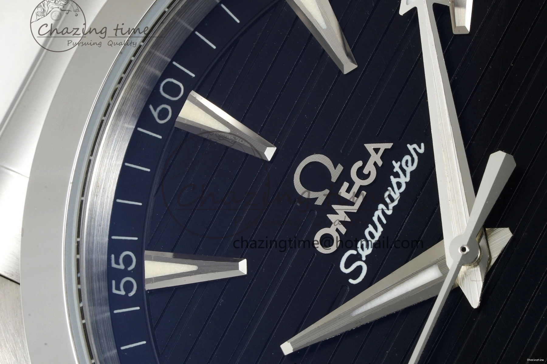 1222 MultiPurpose Aqua Terra 150M SS JQK 1:1 Best Edition Black Dial SS Hand on SS Bracelet A 7833